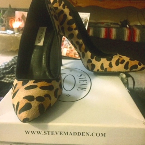 Stever Madden Shoes - Steve Madden Leopoard Heels